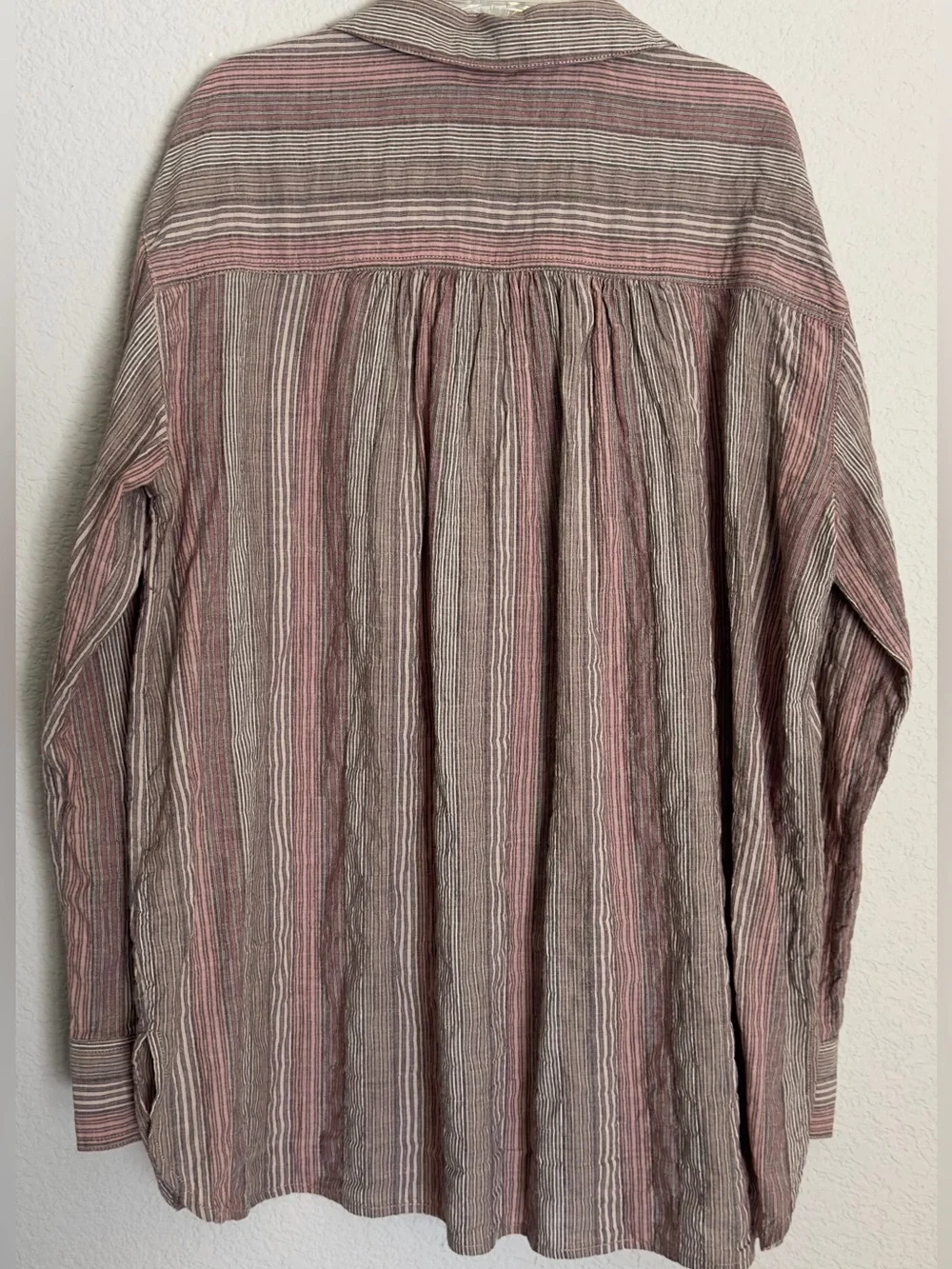 Free People “High Tide” Button Down Shirt
